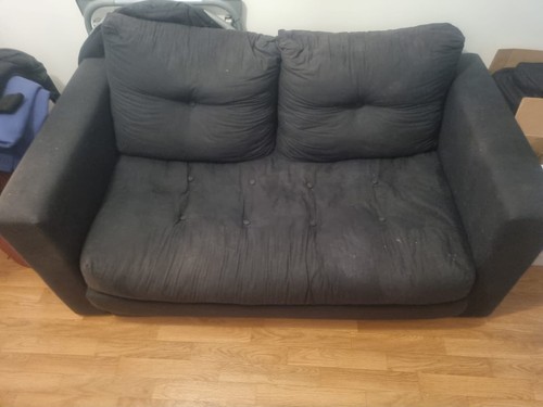 Canapé futon marque gifi noir - futon,